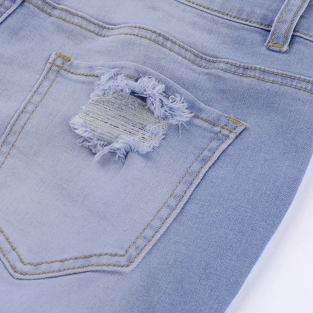 **LAST ONE**Distressed Ripped Pockets High Waisted - Picture 7 of 7